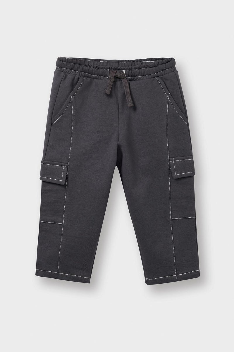 ديفاكتو بنطلون سويت بانتس بيبي اولادي قصة فضفاضة وخصر مطاطي - Image 2